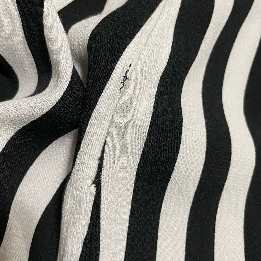Zara Wrap Striped Romper - Picture 9 of 9